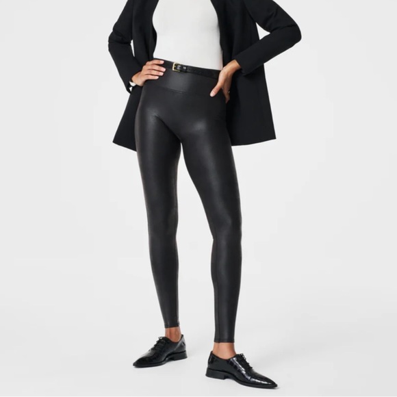 Spanx Faux Leather Legging - Picture 2 of 6